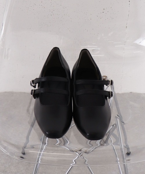 archives（アルシーヴ）の「２ストラップパンプス（パンプス・レディース・シルバーグレー/ブラック・MEDIUM/LARGE）」の7枚目の写真