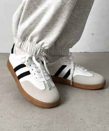 wears（ウェアーズ）の「６色展開 配色カジュアルダブルラインスニーカー（スニーカー）」