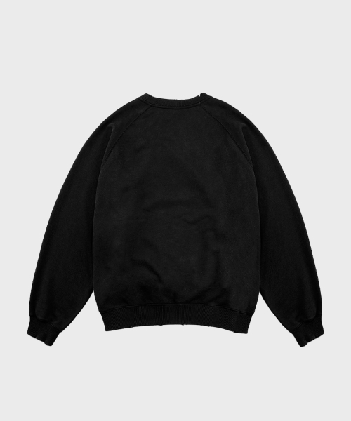 SAINTPAIN（セイントペイン）の「SP デミッジスウェットシャツ ブラック（スウェット・レディース・その他・M/L）」の2枚目の写真