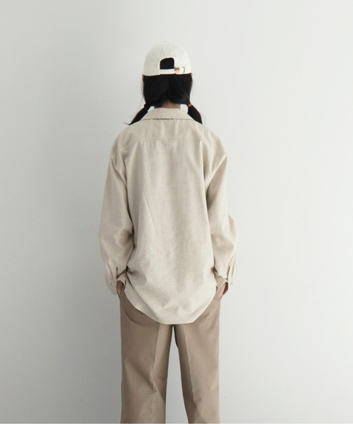 KAIKO（カイコー）の「KAIKO Afford（シャツ/ブラウス・メンズ・オフホワイト/ブラック・2）」の3枚目の写真