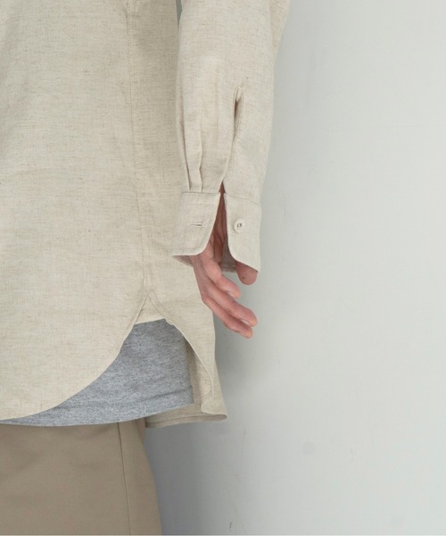 KAIKO（カイコー）の「KAIKO Afford（シャツ/ブラウス・メンズ・オフホワイト/ブラック・2）」の5枚目の写真