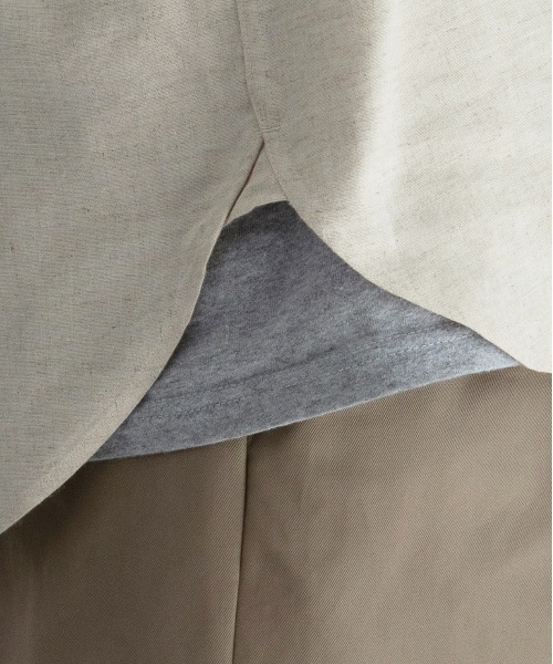 KAIKO（カイコー）の「KAIKO Afford（シャツ/ブラウス・メンズ・オフホワイト/ブラック・2）」の6枚目の写真