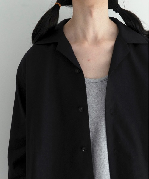 KAIKO（カイコー）の「KAIKO Afford（シャツ/ブラウス・メンズ・オフホワイト/ブラック・2）」の8枚目の写真