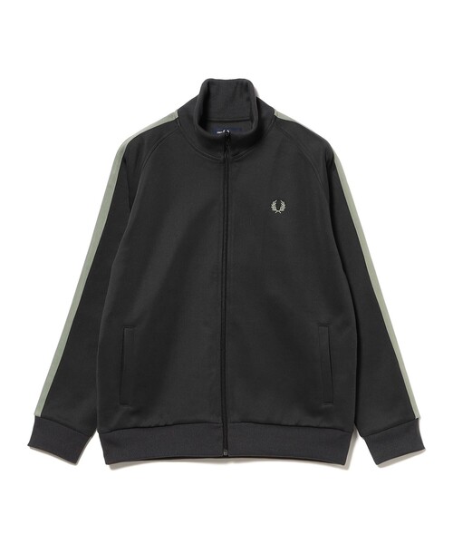 BEAMS（ビームス）の「【別注】FRED PERRY / トラックジャケット（ジャージ・メンズ・オフホワイト/チャコールグレー・SMALL/MEDIUM/LARGE/X-LARGE）」の9枚目の写真