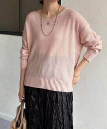 Chez toi | シアーニットプルオーバー(ニット/セーター)