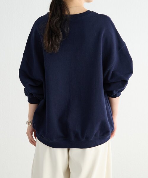 FRIPIER（フリピエ）の「《FRIPIER》ロゴスウェット（Tシャツ/カットソー・レディース・ネイビー/ホワイト・FREE）」の14枚目の写真