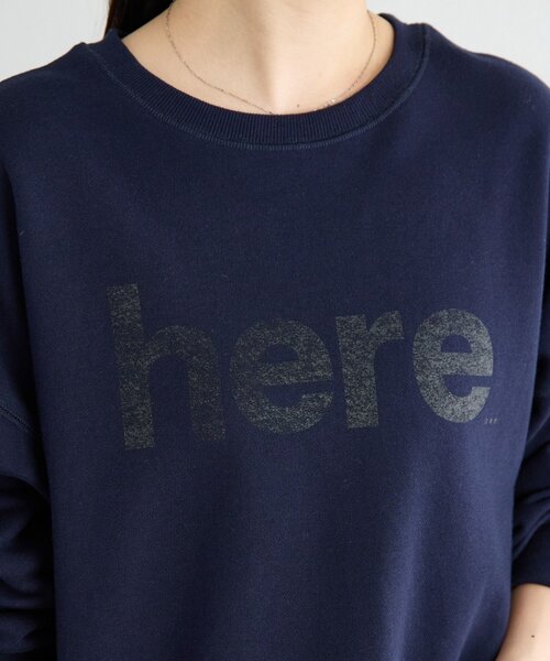 FRIPIER（フリピエ）の「《FRIPIER》ロゴスウェット（Tシャツ/カットソー・レディース・ネイビー/ホワイト・FREE）」の16枚目の写真