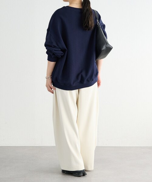 FRIPIER（フリピエ）の「《FRIPIER》ロゴスウェット（Tシャツ/カットソー・レディース・ネイビー/ホワイト・FREE）」の20枚目の写真