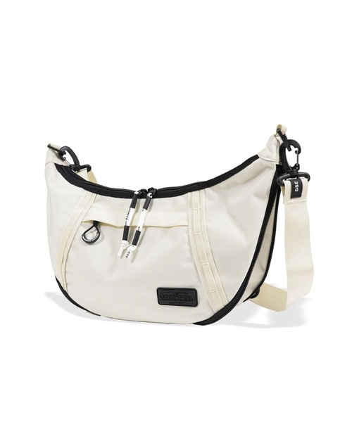GOODSPEED equipment(グットスピードイクイップメント)の「Banana Bag(ボディバッグ/ウエストポーチ・メンズ・オレンジ/ブラック/オフホワイト・ONE SIZE)」の1枚目の写真