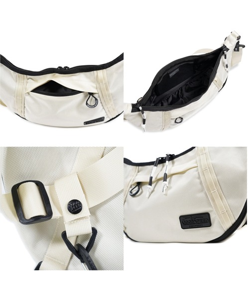 GOODSPEED equipment(グットスピードイクイップメント)の「Banana Bag(ボディバッグ/ウエストポーチ・メンズ・オレンジ/ブラック/オフホワイト・ONE SIZE)」の7枚目の写真