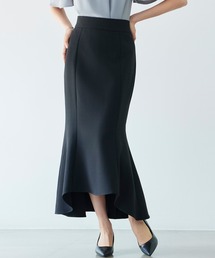 SAISON DE PAPILLON（セゾンドパピヨン）の「【2026SS新作】レーディス マーメイド バックゴム スカート スタイルアップ きれいめ 前後差着丈（スカート）」