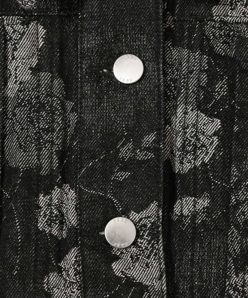 HARE（ハレ）の「フラワーガラデニムジャケット(HARE)（デニムジャケット・レディース・ブラック/ブルー・FREE）」の20枚目の写真