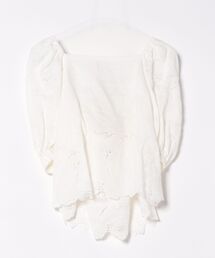シャツ+ブラウス(長袖+七分) keita maruyama rose cutwork cotton BL KEITA MARUYAMA｜ケイタマルヤマ（レディース）のシャツ/ブラウス