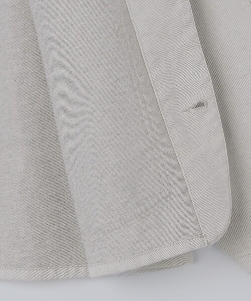 SHIPS（シップス）の「SHIPS: カラーデニム チョアジャケット（デニムジャケット・メンズ・ブラウン/ナチュラル・X-LARGE/LARGE/MEDIUM）」の15枚目の写真