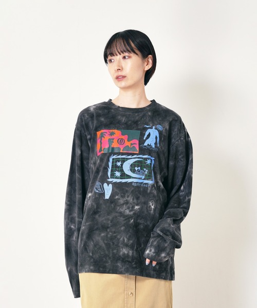 Common Noun(コモン ナウン)の「“SEA” norahi 天竺ロンT(Tシャツ/カットソー・レディース・ブラック系その他/ホワイト・XL/L/M)」の1枚目の写真