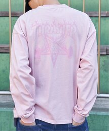 THRASHER スラッシャー ピグメントプリントロンT