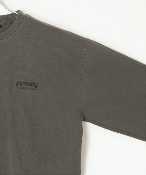 THRASHER（スラッシャー）の「THRASHER スラッシャー ピグメントプリントロンT（Tシャツ/カットソー・メンズ・チャコール/ピンク/グレー/ブラウン・L/LL/M）」の21枚目の写真