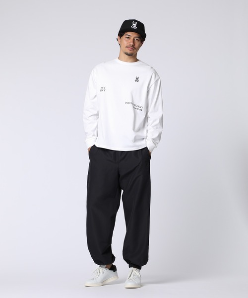 Psycho Bunny（サイコバニー）の「[WEB限定]ランダムグラフィック ロングスリーブTシャツ（Tシャツ/カットソー・メンズ・ホワイト/ブラック・X-LARGE/LARGE/MEDIUM/SMALL）」の11枚目の写真