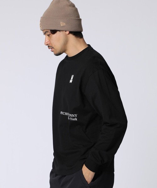 Psycho Bunny（サイコバニー）の「[WEB限定]ランダムグラフィック ロングスリーブTシャツ（Tシャツ/カットソー・メンズ・ホワイト/ブラック・X-LARGE/LARGE/MEDIUM/SMALL）」の6枚目の写真