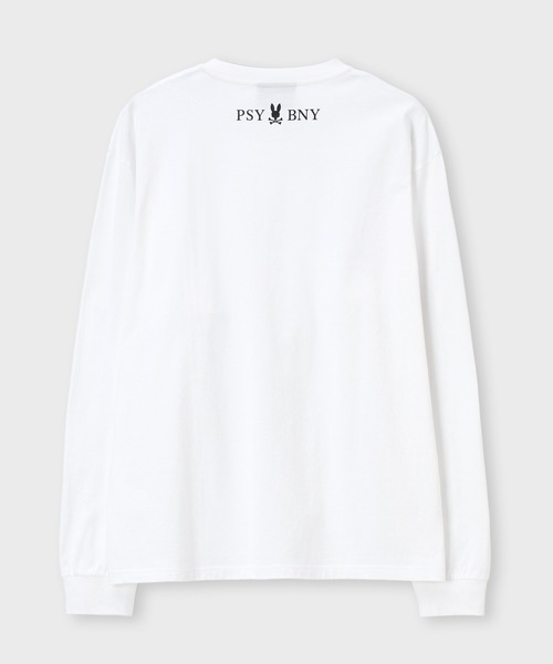 Psycho Bunny（サイコバニー）の「[WEB限定]ランダムグラフィック ロングスリーブTシャツ（Tシャツ/カットソー・メンズ・ホワイト/ブラック・X-LARGE/LARGE/MEDIUM/SMALL）」の13枚目の写真