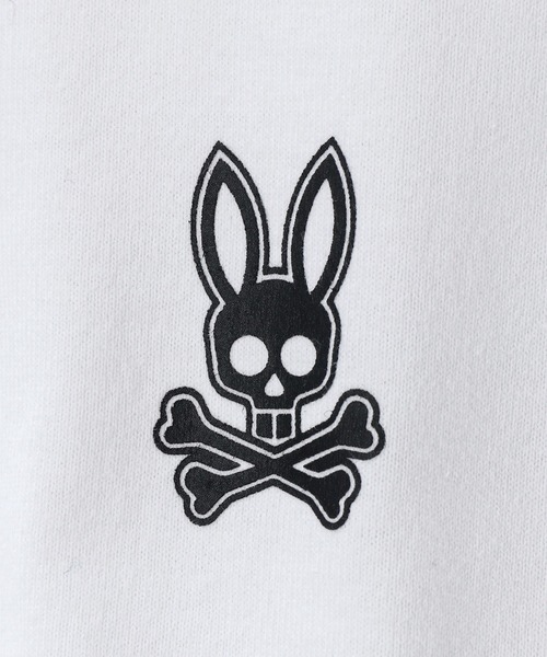 Psycho Bunny（サイコバニー）の「[WEB限定]ランダムグラフィック ロングスリーブTシャツ（Tシャツ/カットソー・メンズ・ホワイト/ブラック・X-LARGE/LARGE/MEDIUM/SMALL）」の5枚目の写真