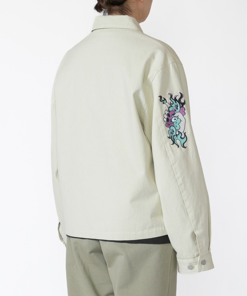 田中かえ Embroidery Jacket（ブルゾン）｜TXA（ティーエックスエー