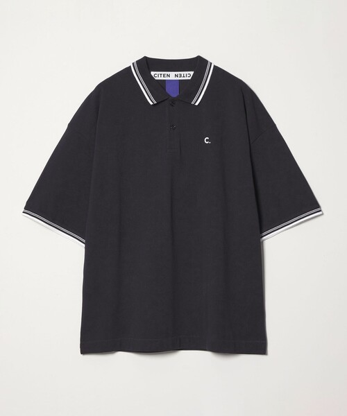 CITEN(シテン)の「<CITEN>ラインカノコポロシャツ(ポロシャツ・メンズ・ホワイト/ワインレッド/ネイビー・L/M/S)」の11枚目の写真