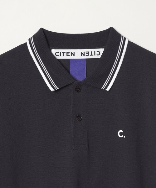 CITEN(シテン)の「<CITEN>ラインカノコポロシャツ(ポロシャツ・メンズ・ホワイト/ワインレッド/ネイビー・L/M/S)」の13枚目の写真