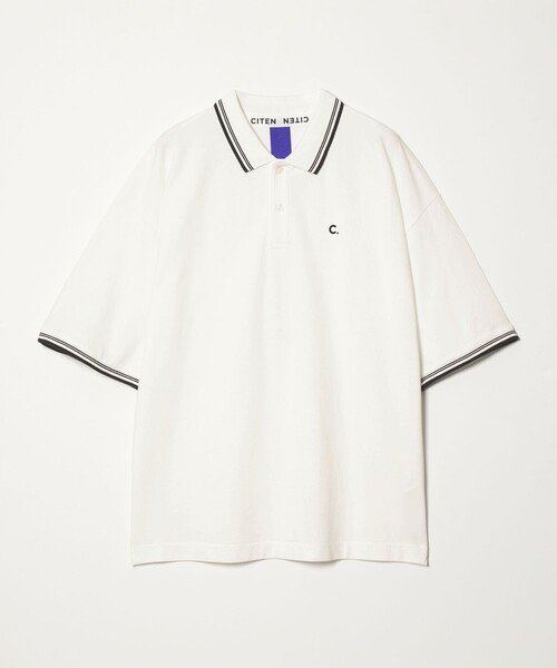 CITEN(シテン)の「<CITEN>ラインカノコポロシャツ(ポロシャツ・メンズ・ホワイト/ワインレッド/ネイビー・L/M/S)」の18枚目の写真