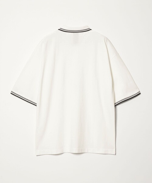 CITEN(シテン)の「<CITEN>ラインカノコポロシャツ(ポロシャツ・メンズ・ホワイト/ワインレッド/ネイビー・L/M/S)」の19枚目の写真