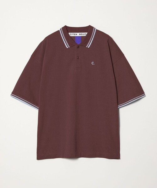 CITEN(シテン)の「<CITEN>ラインカノコポロシャツ(ポロシャツ・メンズ・ホワイト/ワインレッド/ネイビー・L/M/S)」の22枚目の写真