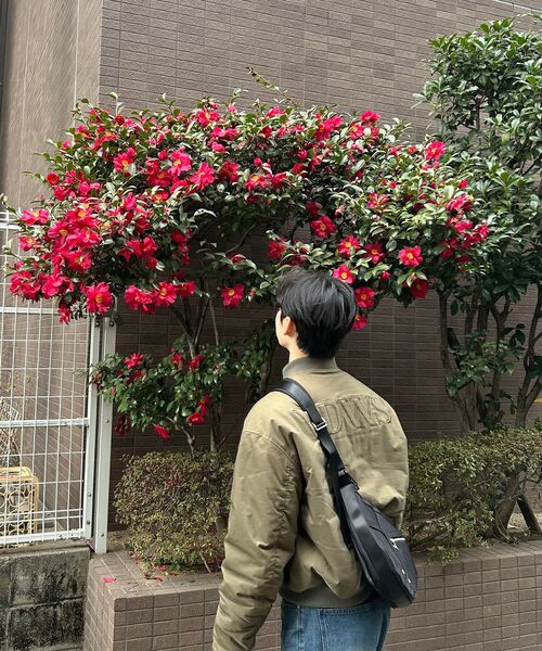 IDWS(アイドンワナセル)の「Circle Shirring Logo Ma-1 Khaki(ブルゾン・レディース・その他・0/2/1)」の15枚目の写真
