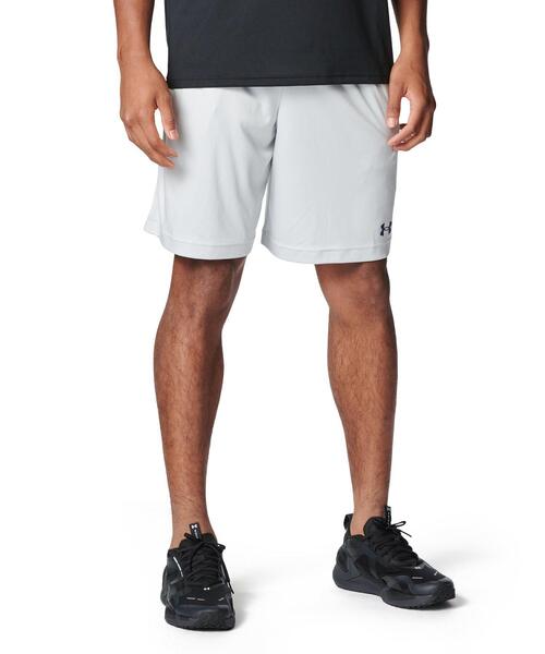 UNDER ARMOUR(アンダーアーマー)の「UAテック ワードマーク ショーツ(トレーニング/メンズ)(その他パンツ・メンズ・グレー・L/M/XL/S/3XL/2XL)」の1枚目の写真