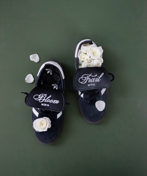 mieya mieya(ミーヤミーヤ)の「【mieya mieya】BT SHOE TONGUE/ BT シュータング(シューズアクセサリー・レディース・ブラック/ホワイト・FREE)」の2枚目の写真