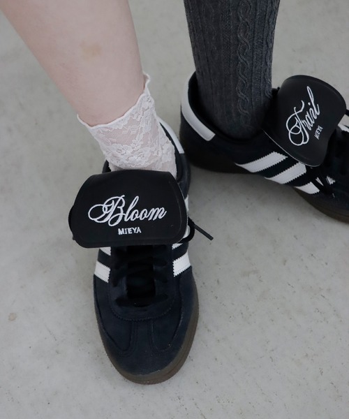 mieya mieya(ミーヤミーヤ)の「【mieya mieya】BT SHOE TONGUE/ BT シュータング(シューズアクセサリー・レディース・ブラック/ホワイト・FREE)」の11枚目の写真