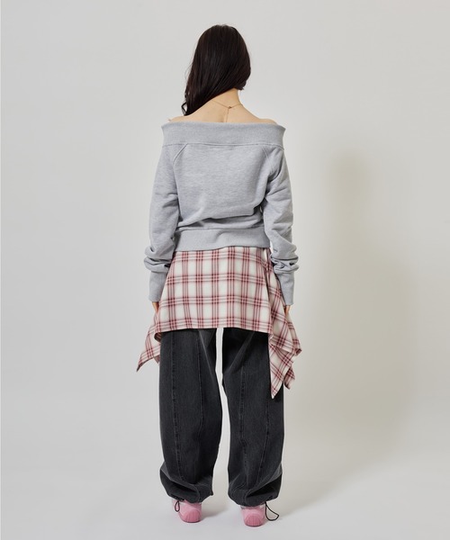 atmos pink(アトモスピンク)の「atmos pink Plaid Wrap Skirt / アトモス ピンク プレァド ラップ スカート(スカート・レディース・ピンク/ブラック・FREE)」の19枚目の写真