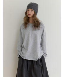 THEMITTEN（ザ・ミトン）の「Basin raglan t-shirt (gray)（Tシャツ/カットソー）」