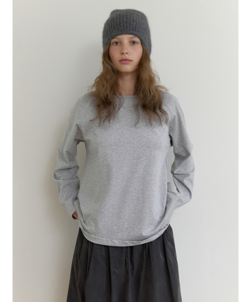 THEMITTEN(ザ・ミトン)の「Basin raglan t-shirt (gray)(Tシャツ/カットソー・レディース・その他・FREE)」の3枚目の写真