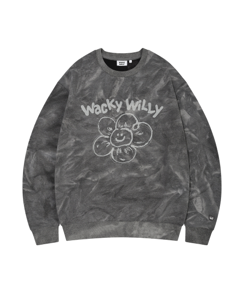Wacky WiLLy(ワッキーウィリー)の「ビッグリリ メンズ スウェット チャコール(スウェット・レディース・その他・SMALL/MEDIUM/LARGE/X-LARGE)」の1枚目の写真