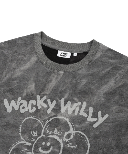 Wacky WiLLy(ワッキーウィリー)の「ビッグリリ メンズ スウェット チャコール(スウェット・レディース・その他・SMALL/MEDIUM/LARGE/X-LARGE)」の4枚目の写真
