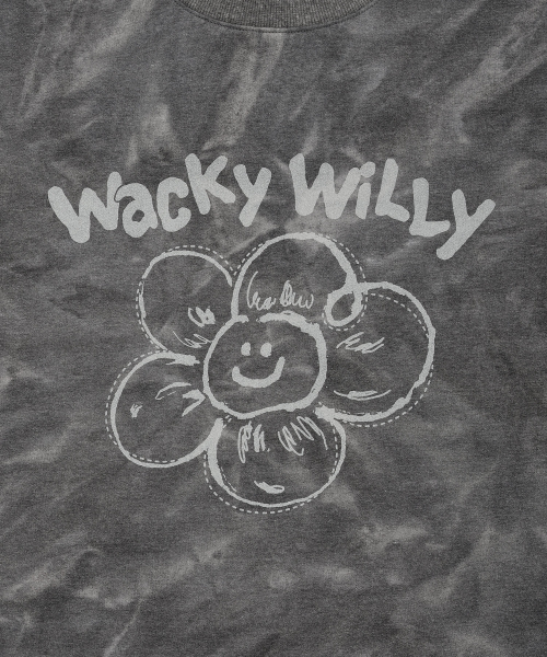 Wacky WiLLy(ワッキーウィリー)の「ビッグリリ メンズ スウェット チャコール(スウェット・レディース・その他・SMALL/MEDIUM/LARGE/X-LARGE)」の5枚目の写真