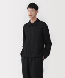 MUJI Labo（ムジラボ）の「〔MUJI Labo〕紳士 リネンリヨセル ジップアップワークシャツ（シャツ/ブラウス）」