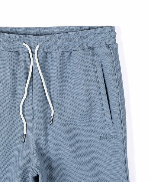 The DUFFER of ST.GEORGE(ザダファーオブセントジョージ)の「KNIT-LIKE RUSSELL EASY STRAIGHT PANTS:セットアップ対応 ニットライク ラッセル イージー ストレートパンツ(スウェットパンツ・メンズ・ネイビー/ライトブルー・X-LARGE/LARGE/MEDIUM/SMALL)」の11枚目の写真