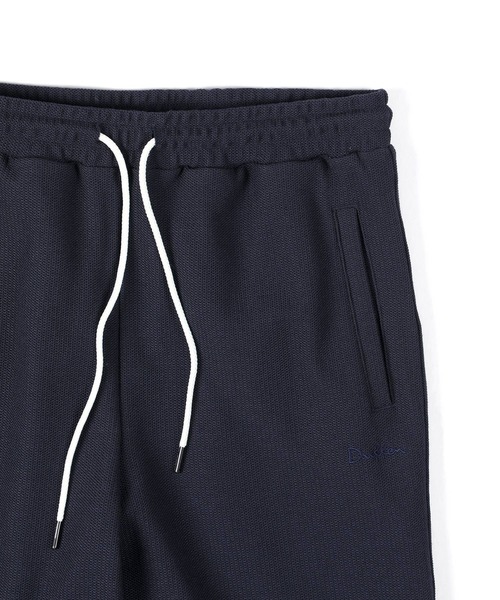 The DUFFER of ST.GEORGE(ザダファーオブセントジョージ)の「KNIT-LIKE RUSSELL EASY STRAIGHT PANTS:セットアップ対応 ニットライク ラッセル イージー ストレートパンツ(スウェットパンツ・メンズ・ネイビー/ライトブルー・X-LARGE/LARGE/MEDIUM/SMALL)」の12枚目の写真