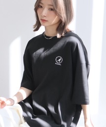 【KANGOL/カンゴール】別注 ワンポイント刺繍 半袖Tシャツ