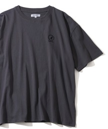 【KANGOL/カンゴール】別注 ワンポイント刺繍 半袖Tシャツ