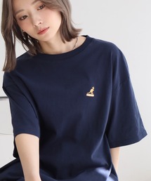 KANGOL（カンゴール）の「【KANGOL/カンゴール】別注 ワンポイント刺繍 半袖Tシャツ（Tシャツ/カットソー）」