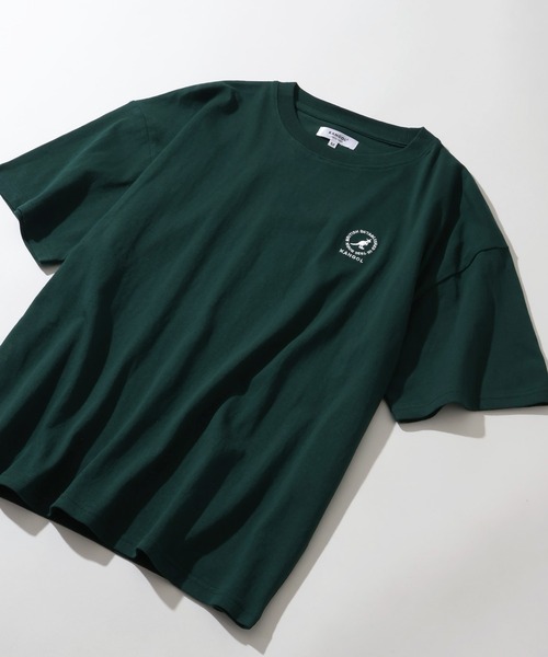 KANGOL（カンゴール）の「【KANGOL/カンゴール】別注 ワンポイント刺繍 半袖Tシャツ（Tシャツ/カットソー・メンズ・ベージュ/ホワイト系1/ホワイト系その他2/ブラック/グレー系その他/グレー系その他2/グレー/グリーン系1/ベージュ系1/ライトグレー系1/ブラック系1/グレー系1/ネイビー系1/グリーン/ライトグレー/ホワイト系その他/ホワイト/ネイビー・XL/L/M/S）」の22枚目の写真