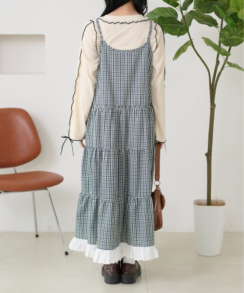 kutir（クティール）の「メローリボントップス（Tシャツ/カットソー・レディース・ネイビー/グレー/オフホワイト/レッド/ブラック/アイボリー・FREE）」の19枚目の写真