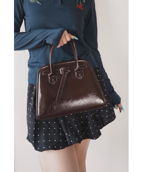 SALTMINT（ソルトミント）の「2WAY ショルダーハンドバッグ（ハンドバッグ・レディース・ブラック/ダークブラウン/ベージュ・FREE）」の3枚目の写真